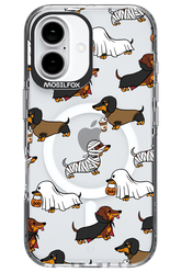 Scary Dachshund (Transparent) - Apple iPhone 16