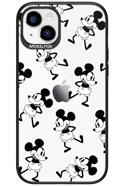 Iconic Mouse (pattern) - Apple iPhone 15 Plus
