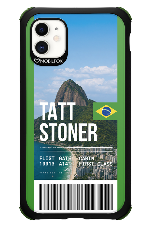 TATT STONER (fly ticket) 2.0 - Apple iPhone 11