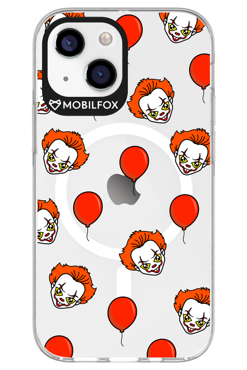Mystery Clown (Transparent) - Apple iPhone 13 Mini