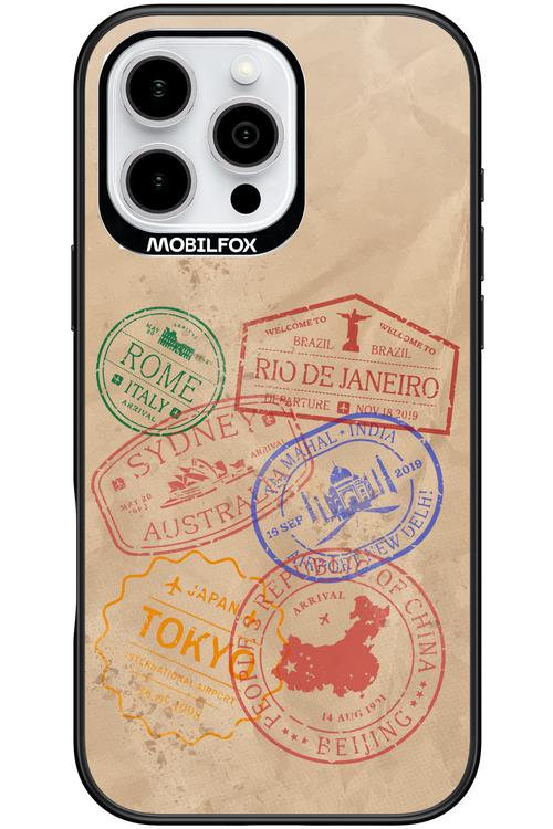 Travel Stamps 2.0 - Apple iPhone 16 Pro Max