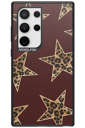 Wild Stars Burgundy - Samsung Galaxy S24 Ultra