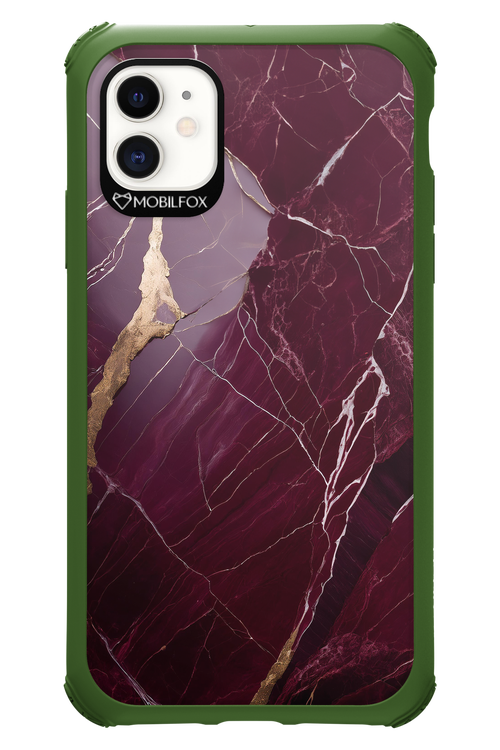 Burgundy Marble - Apple iPhone 11