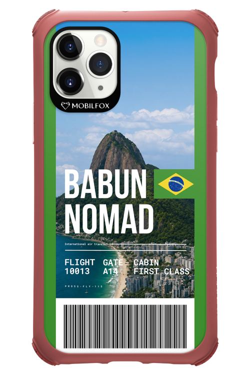BABUN NOMAD (fly ticket) 2.0 - Apple iPhone 11 Pro
