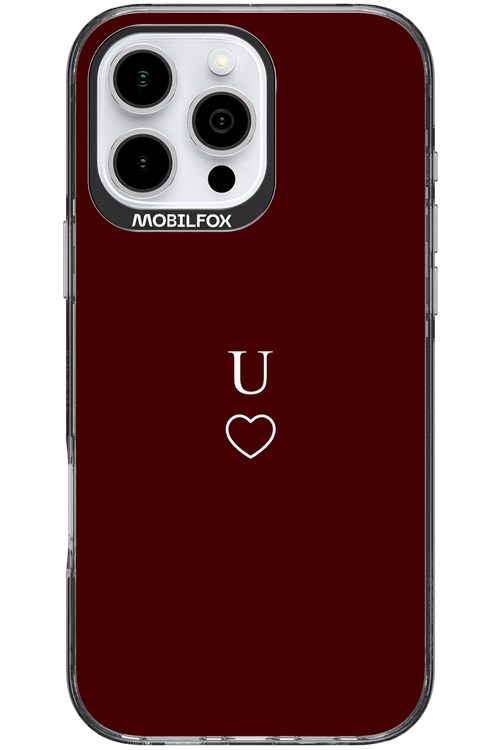 U Burgundia 2.0 - Apple iPhone 16 Pro Max