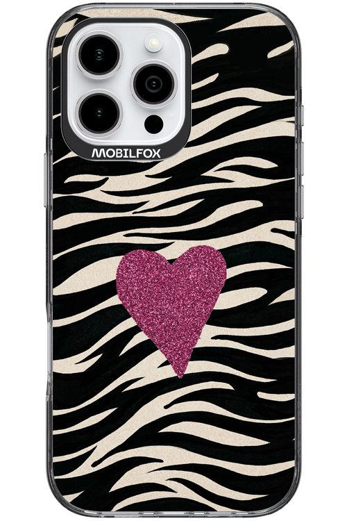 Zebra Heart 2.0 - Apple iPhone 16 Pro Max