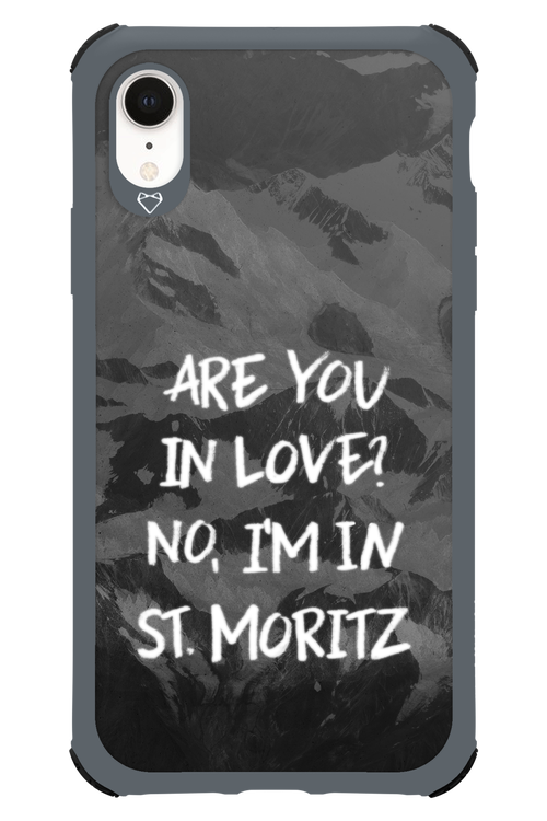 I'm in St. Moritz - Apple iPhone XR
