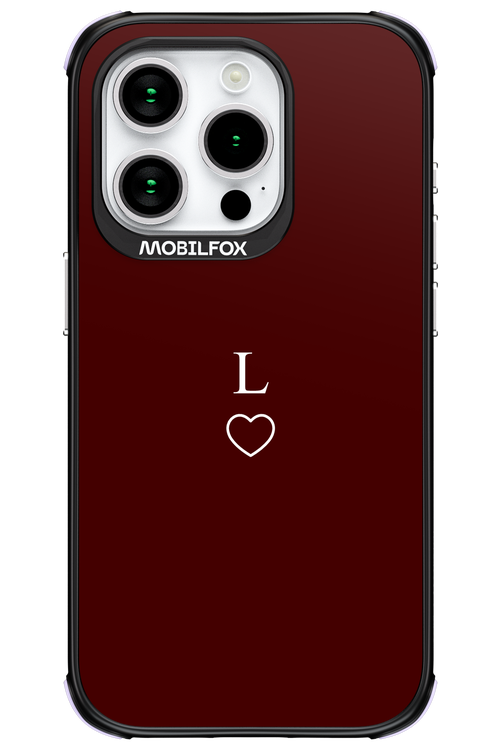 L Burgundia 2.0 - Apple iPhone 15 Pro