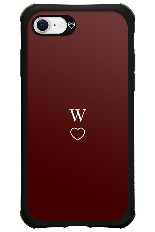 W Burgundia 2.0 - Apple iPhone 8