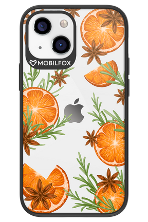 Orange With Star Anise - Apple iPhone 13 Mini