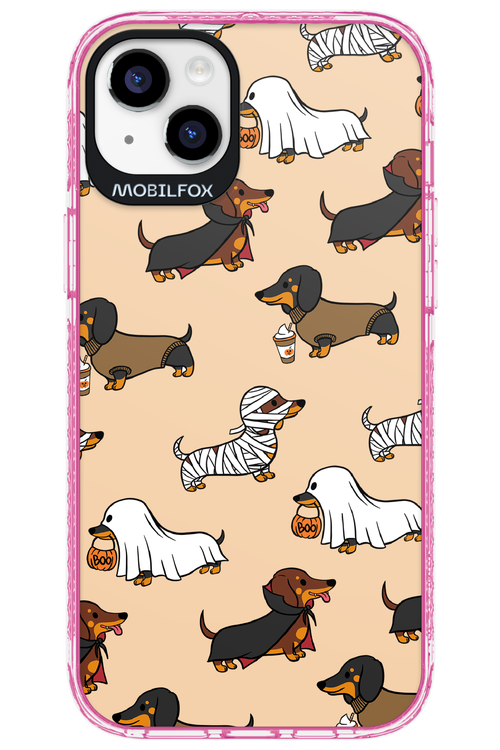 Scary Dachshund - Apple iPhone 14 Plus