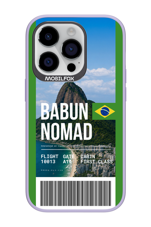 BABUN NOMAD (fly ticket) 2.0 - Apple iPhone 14 Pro