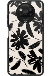 Monochrome Flowerss - Xiaomi Poco X3 NFC
