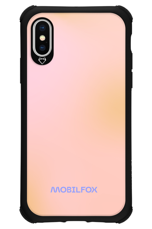 Pastel Peach - Apple iPhone X