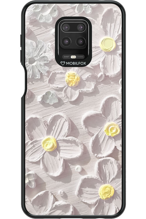 White Flowers 2.0 - Xiaomi Redmi Note 9 Pro