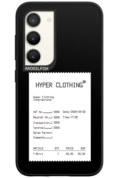 HYPER RECEIPT - Samsung Galaxy S23