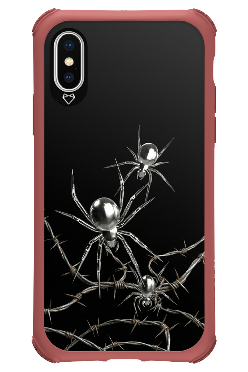 Silver Spiderz 2.0 - Apple iPhone X