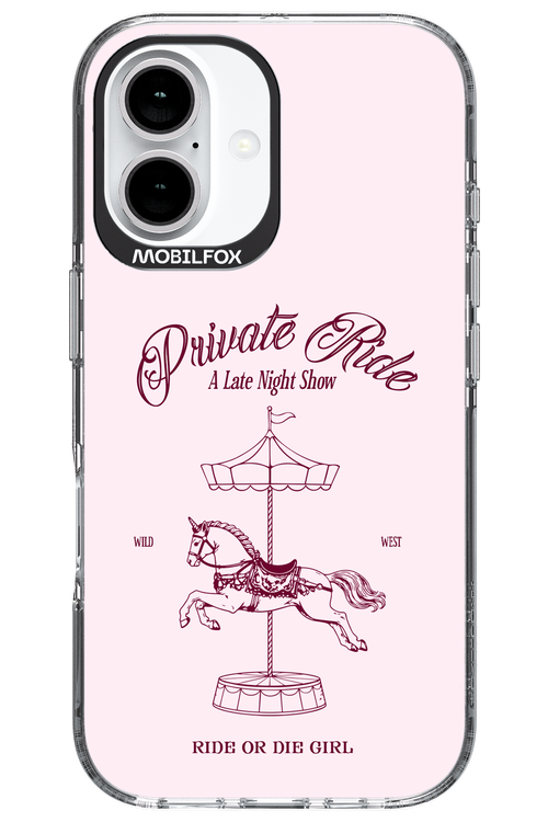 Private Ride 2.0 - Apple iPhone 16