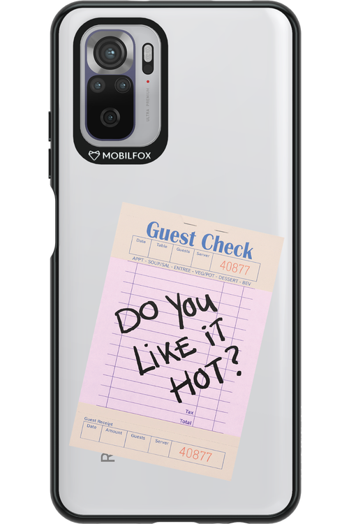 DO YOU LIKE IT HOT 2.0 - Xiaomi Redmi Note 10