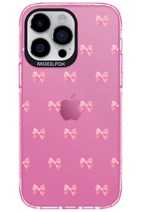 Pinky Bow - Apple iPhone 14 Pro Max