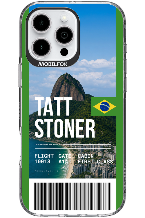 TATT STONER (fly ticket) 2.0 - Apple iPhone 16 Pro Max