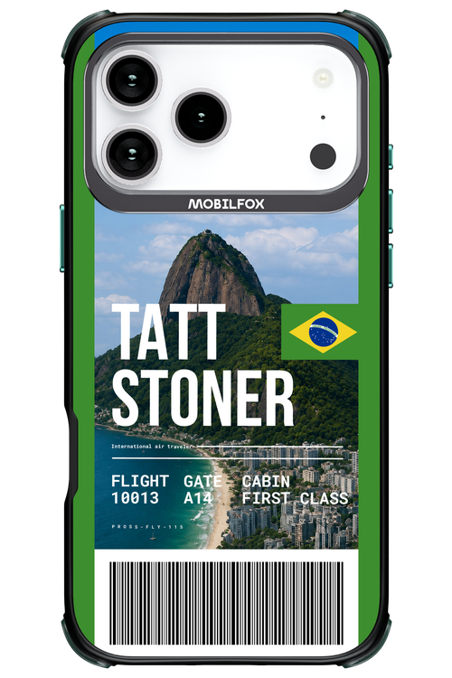 TATT STONER (fly ticket) 2.0 - Apple iPhone 17 Pro Max