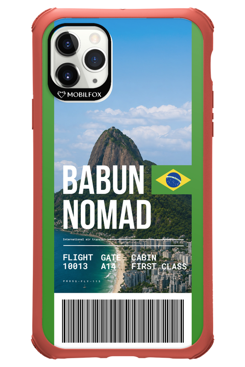 BABUN NOMAD (fly ticket) 2.0 - Apple iPhone 11 Pro Max