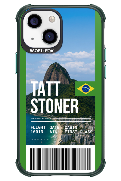 TATT STONER (fly ticket) 2.0 - Apple iPhone 13 Mini