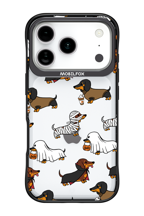 Scary Dachshund (Transparent) - Apple iPhone 17 Pro