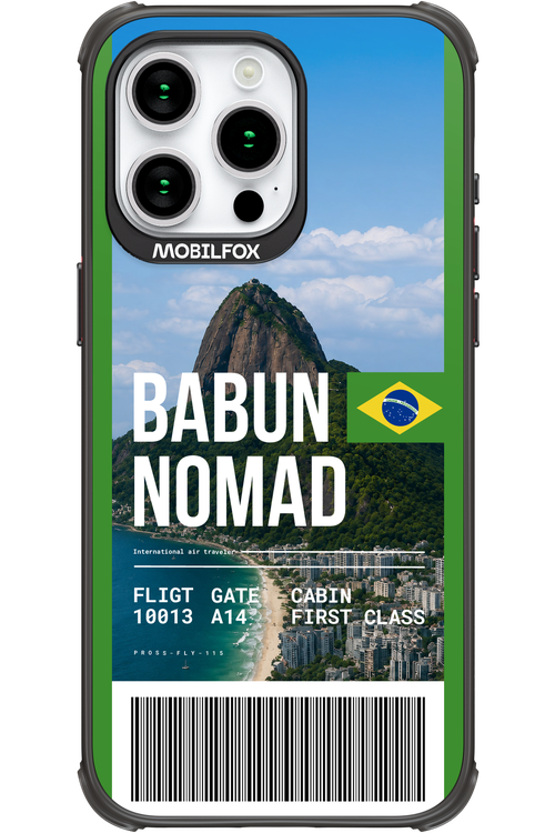 BABUN NOMAD (fly ticket) 2.0 - Apple iPhone 15 Pro Max