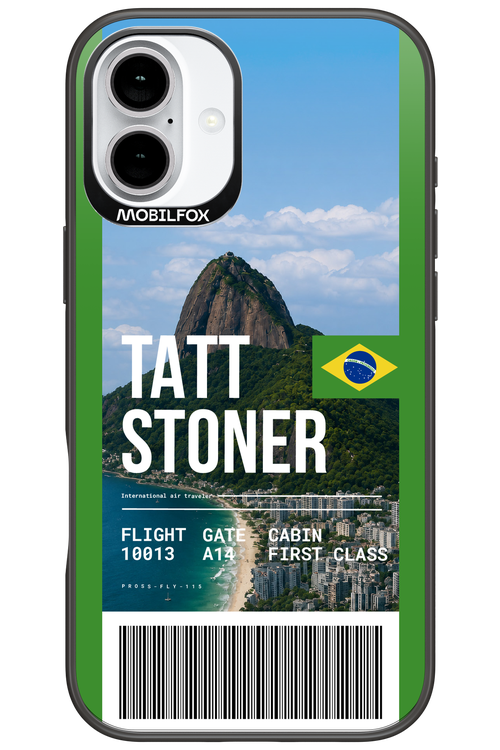 TATT STONER (fly ticket) 2.0 - Apple iPhone 16 Plus