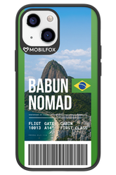 BABUN NOMAD (fly ticket) 2.0 - Apple iPhone 13 Mini