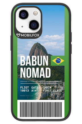 BABUN NOMAD (fly ticket) 2.0 - Apple iPhone 13 Mini