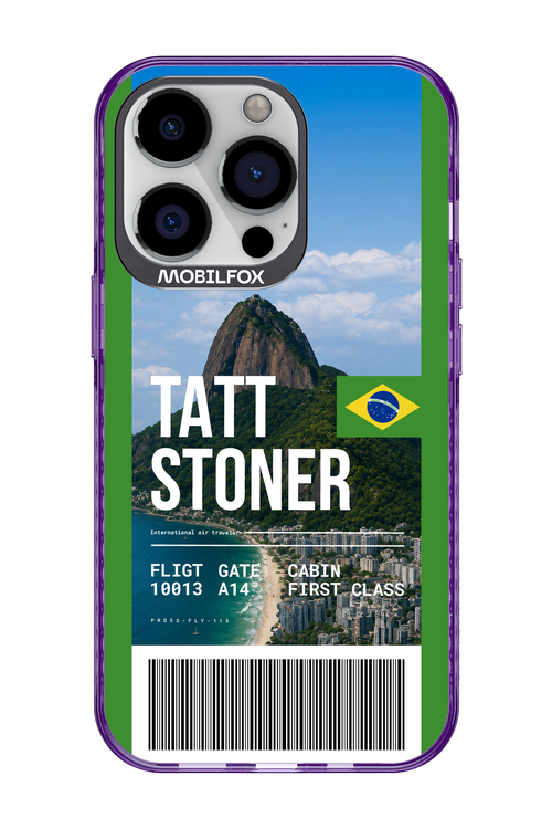 TATT STONER (fly ticket) 2.0 - Apple iPhone 13 Pro