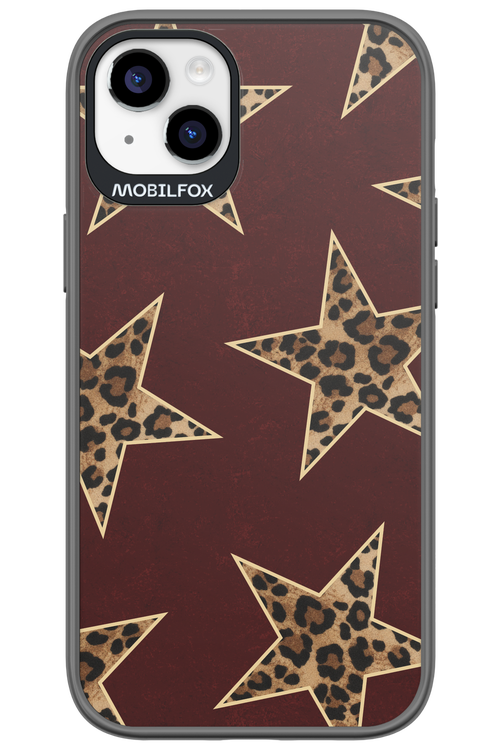 Wild Stars Burgundy - Apple iPhone 14 Plus