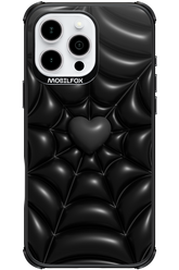 Black Spider Heart - Apple iPhone 16 Pro Max