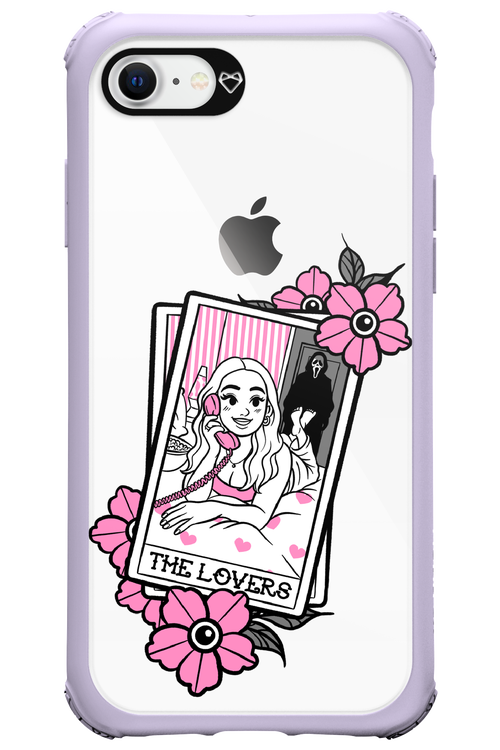 The Spooky Lovers (Transparent) - Apple iPhone 8