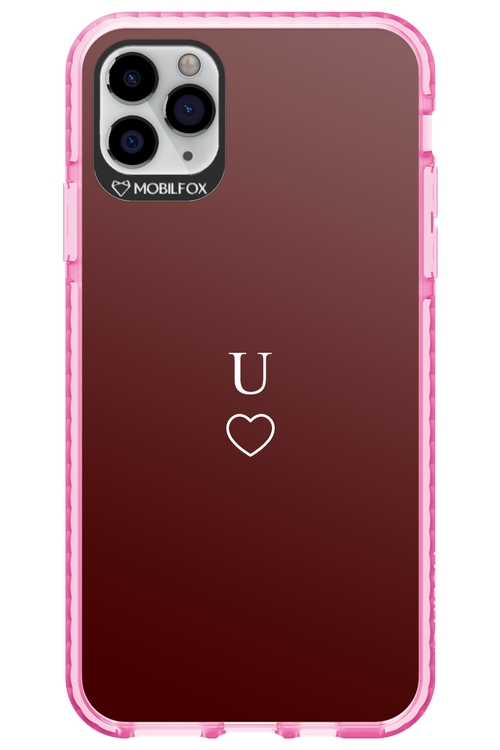 U Burgundia 2.0 - Apple iPhone 11 Pro Max