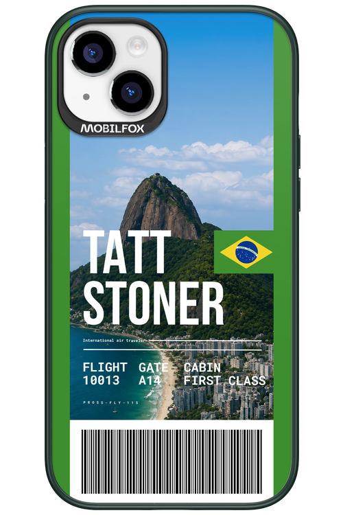 TATT STONER (fly ticket) 2.0 - Apple iPhone 15 Plus