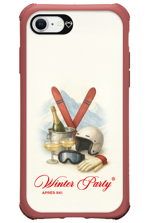 Winter Ski Party - Apple iPhone SE 2022