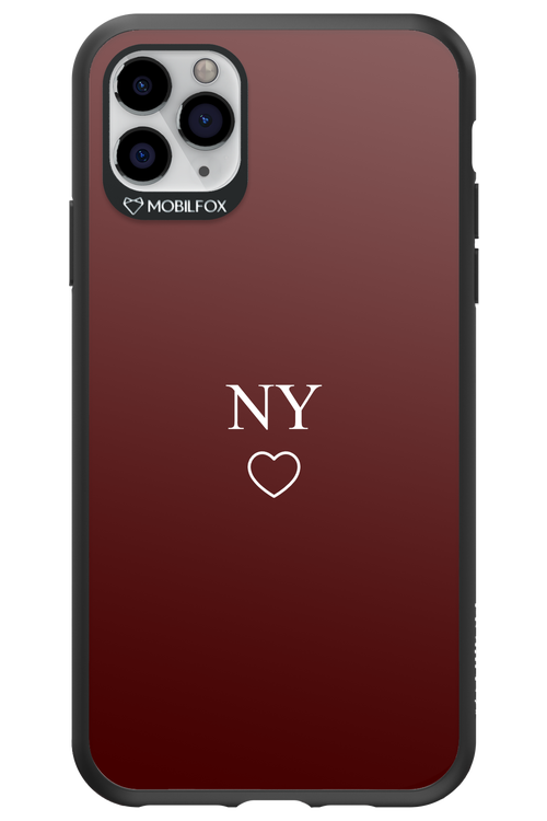 NY Burgundia 2.0 - Apple iPhone 11 Pro Max