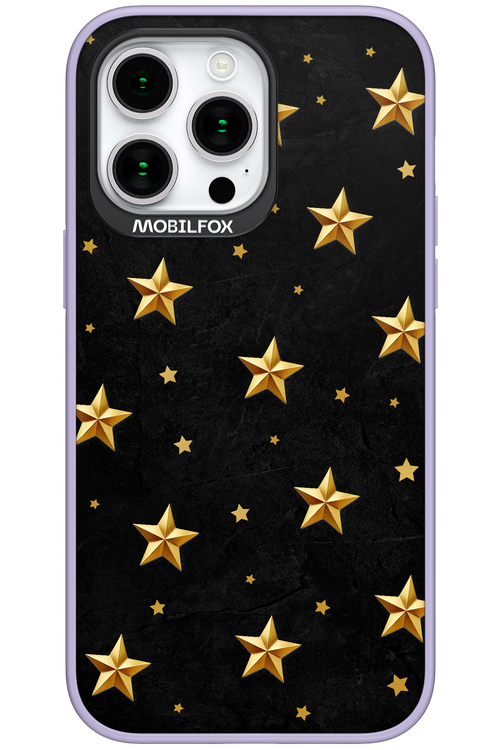 Golden Stars - Apple iPhone 15 Pro Max