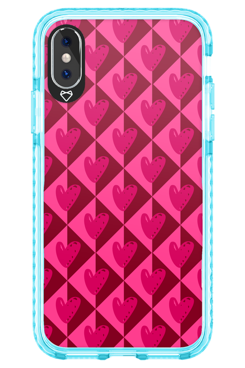 Holiday Heartss - Apple iPhone XS