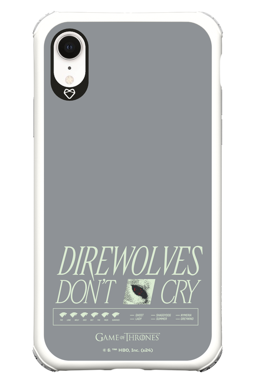 Direwolves Don’t Cry - Apple iPhone XR