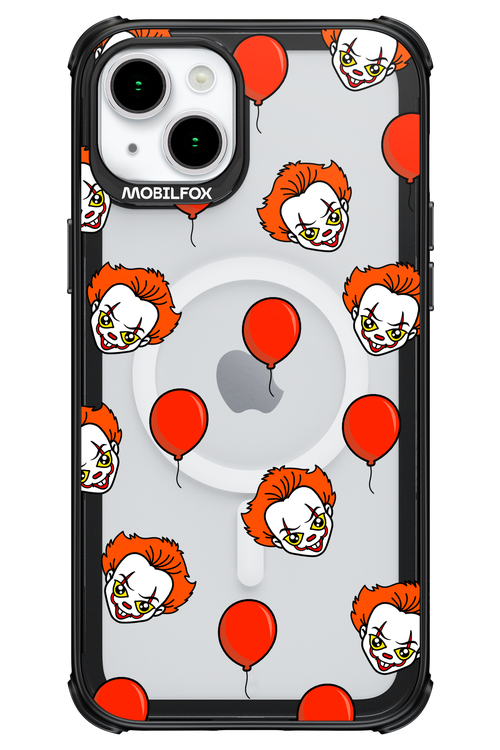 Mystery Clown (Transparent) - Apple iPhone 15 Plus
