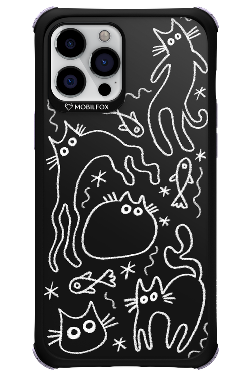 CHALK_CATS - Apple iPhone 12 Pro Max