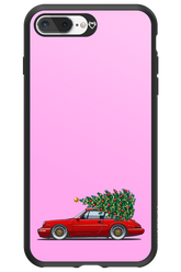 XMAS Car Pink - Apple iPhone 8 Plus