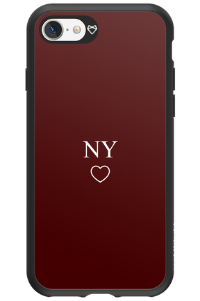 NY Burgundia 2.0 - Apple iPhone 7