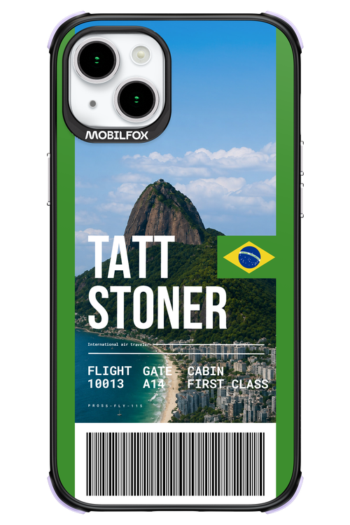 TATT STONER (fly ticket) 2.0 - Apple iPhone 15 Plus