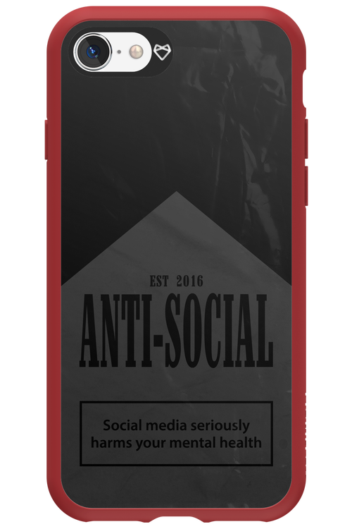 ANTI-SOCIAL (BLVCK) 2.0 - Apple iPhone 8
